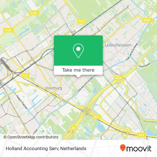 Holland Accounting Serv map