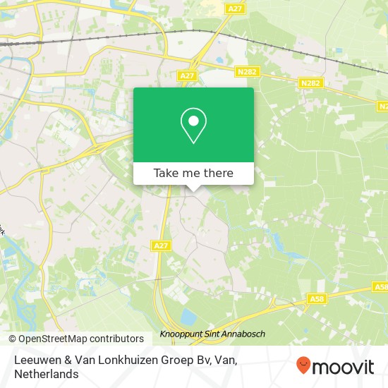 Leeuwen & Van Lonkhuizen Groep Bv, Van map