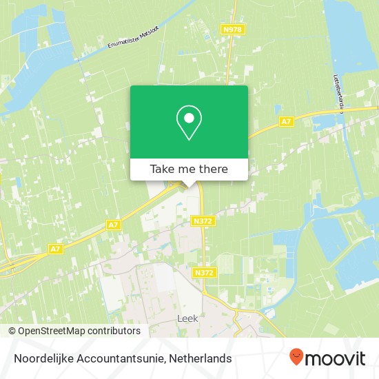 Noordelijke Accountantsunie map