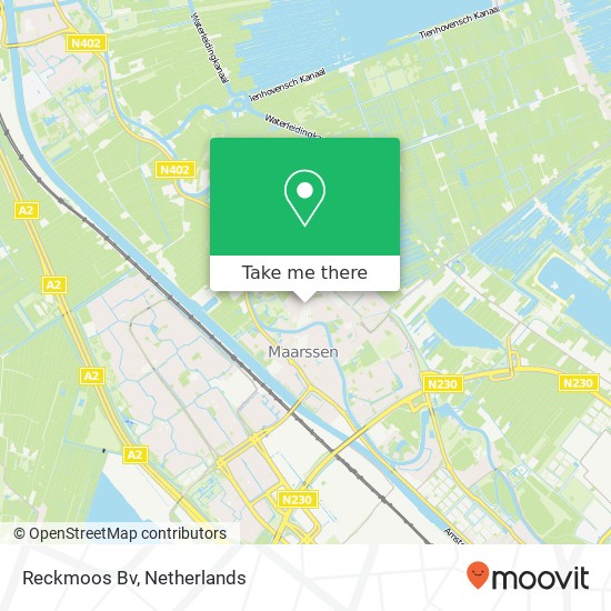 Reckmoos Bv map
