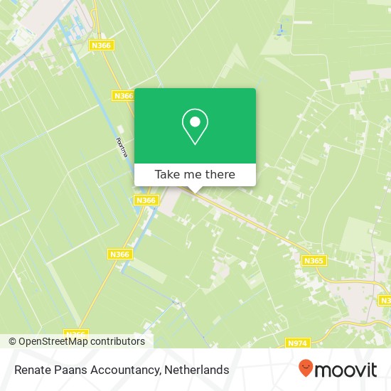 Renate Paans Accountancy map