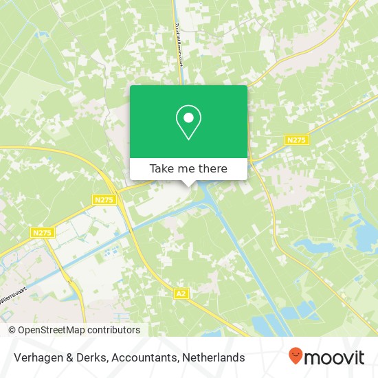 Verhagen & Derks, Accountants map