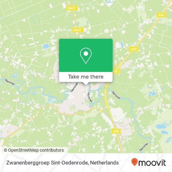Zwanenberggroep Sint-Oedenrode map