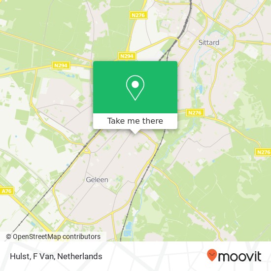 Hulst, F Van map