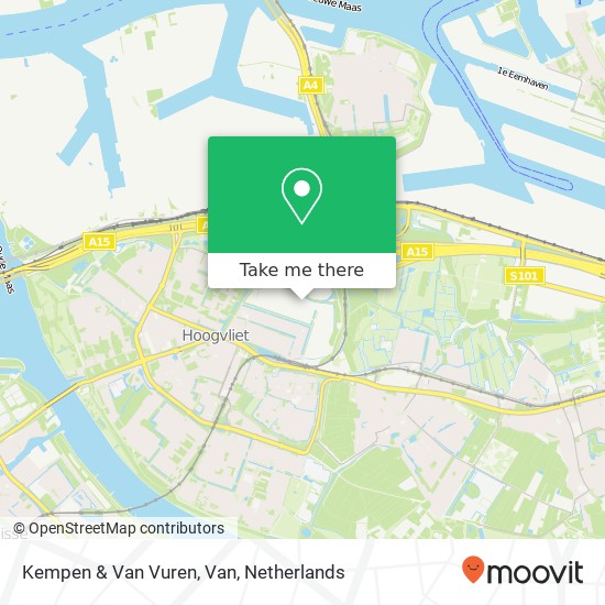 Kempen & Van Vuren, Van map