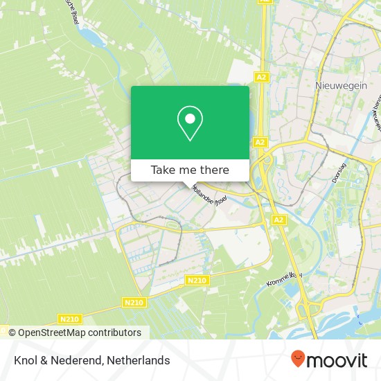 Knol & Nederend map