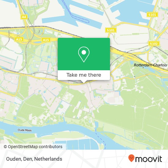 Ouden, Den map