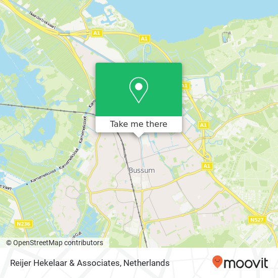 Reijer Hekelaar & Associates map