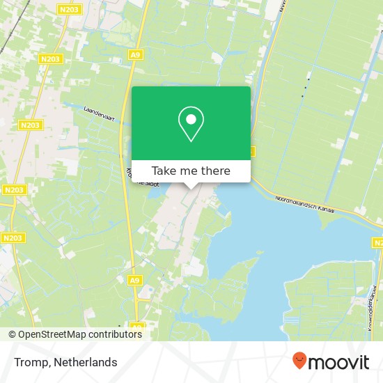 Tromp map