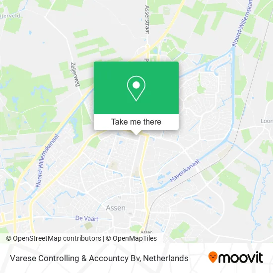 Varese Controlling & Accountcy Bv map