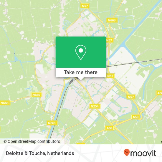 Deloitte & Touche map