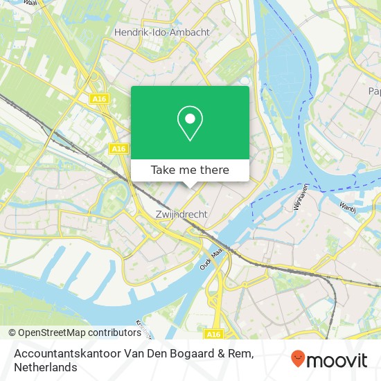 Accountantskantoor Van Den Bogaard & Rem map