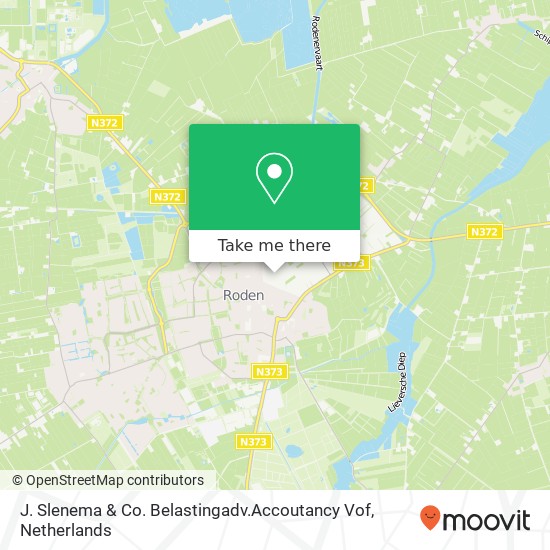 J. Slenema & Co. Belastingadv.Accoutancy Vof map