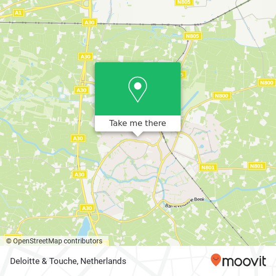 Deloitte & Touche Karte