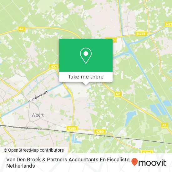 Van Den Broek & Partners Accountants En Fiscaliste Karte