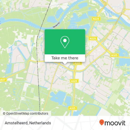 Amstelheerd map