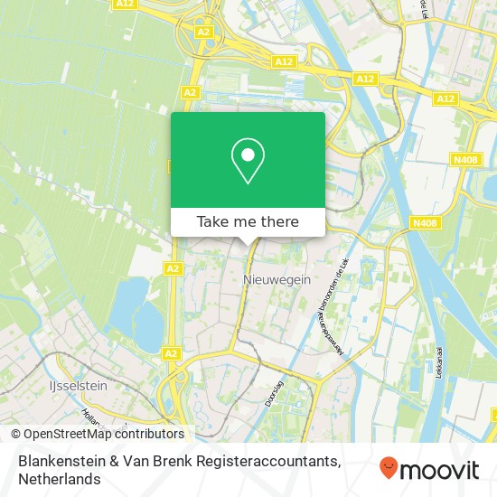 Blankenstein & Van Brenk Registeraccountants map