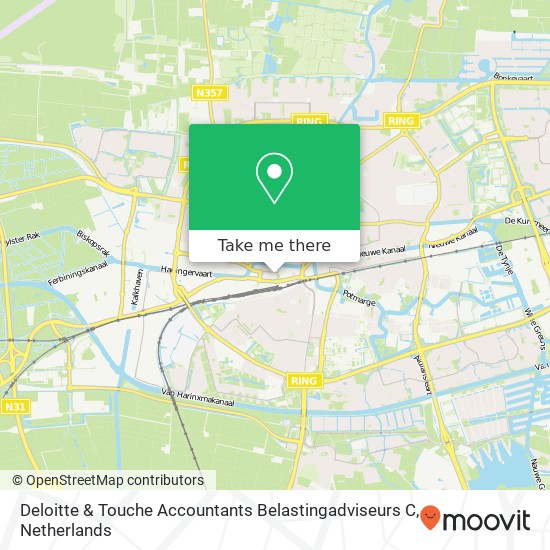 Deloitte & Touche Accountants Belastingadviseurs C map