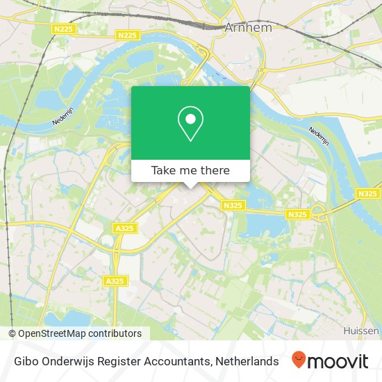 Gibo Onderwijs Register Accountants map