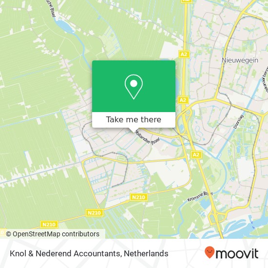 Knol & Nederend Accountants map