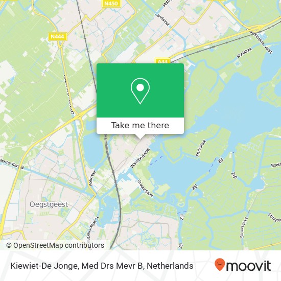 Kiewiet-De Jonge, Med Drs Mevr B map