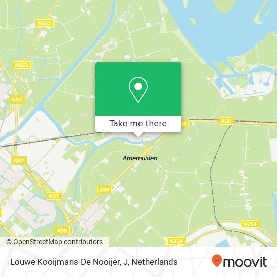 Louwe Kooijmans-De Nooijer, J map