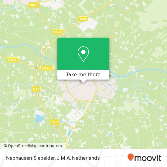 Naphausen-Siebelder, J M A map