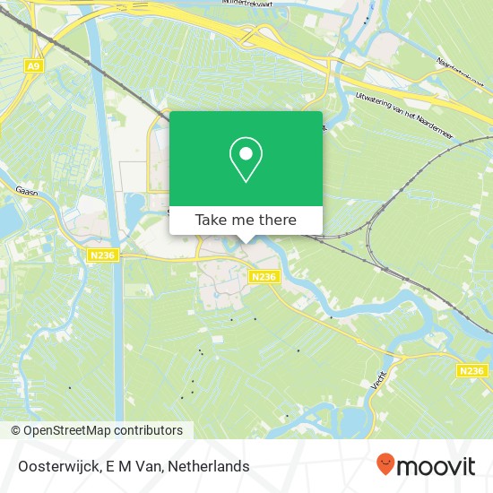 Oosterwijck, E M Van map