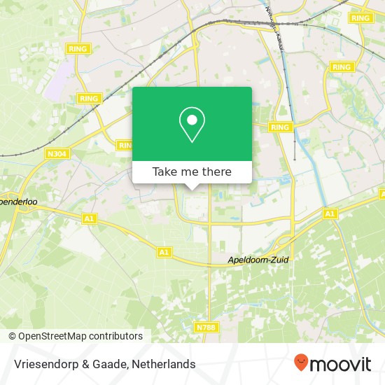 Vriesendorp & Gaade map