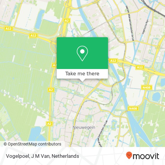 Vogelpoel, J M Van map