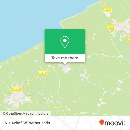 Nieuwhof, W map