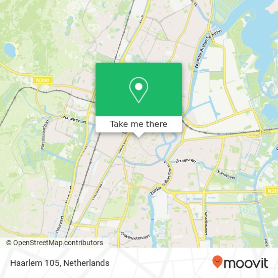 Haarlem 105 map