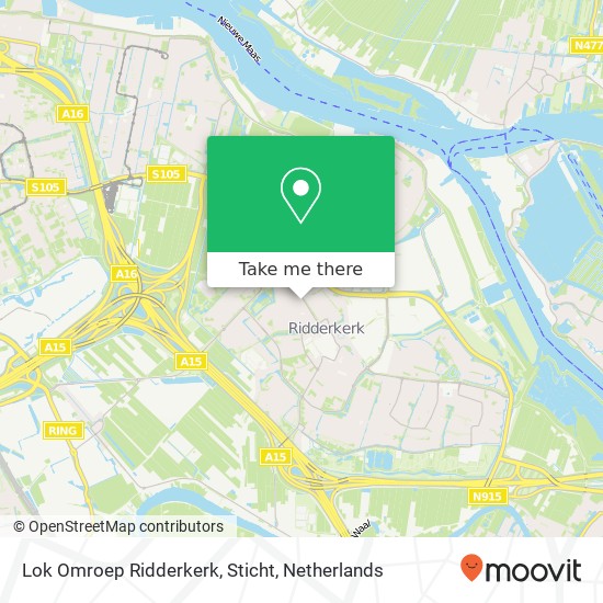 Lok Omroep Ridderkerk, Sticht map