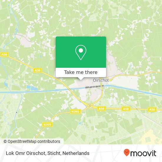 Lok Omr Oirschot, Sticht map