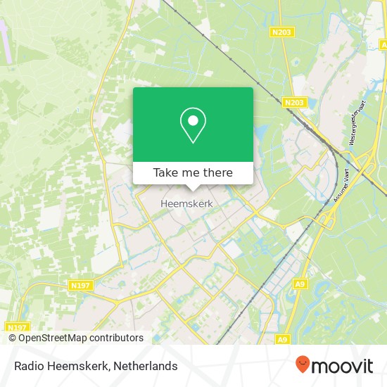 Radio Heemskerk map