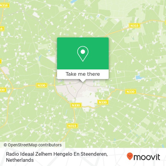 Radio Ideaal Zelhem Hengelo En Steenderen Karte