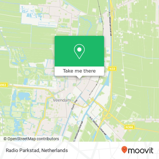 Radio Parkstad map