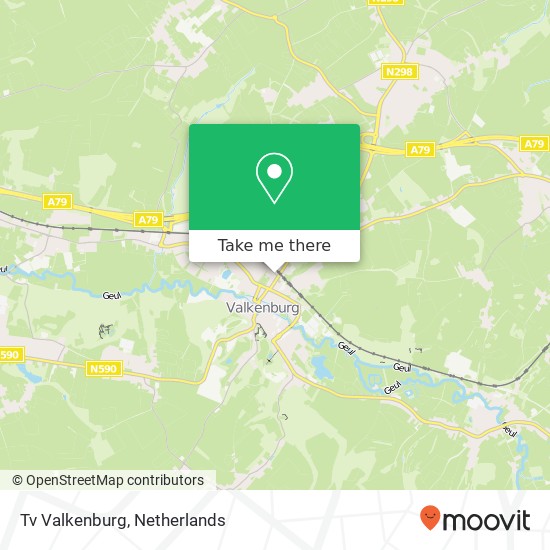 Tv Valkenburg map