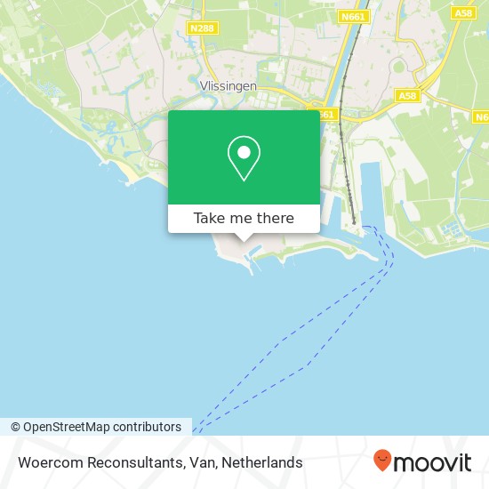 Woercom Reconsultants, Van map