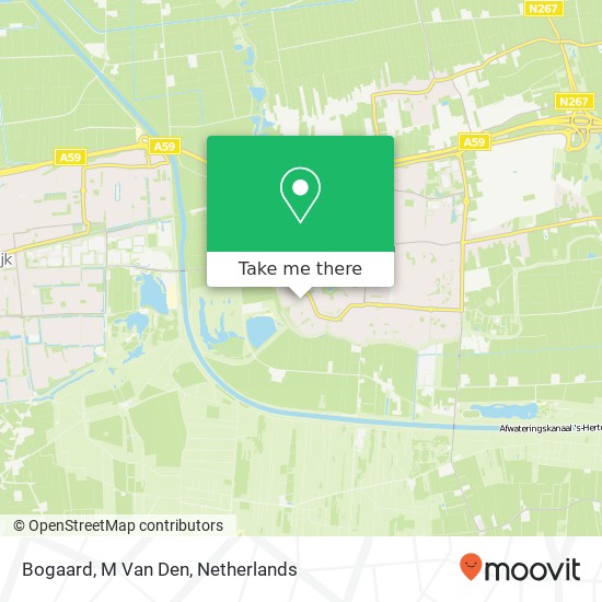 Bogaard, M Van Den map
