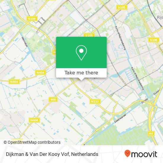 Dijkman & Van Der Kooy Vof map