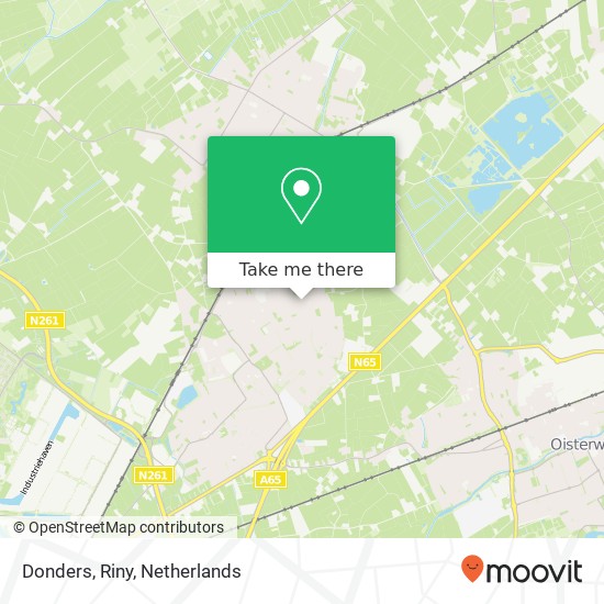 Donders, Riny map