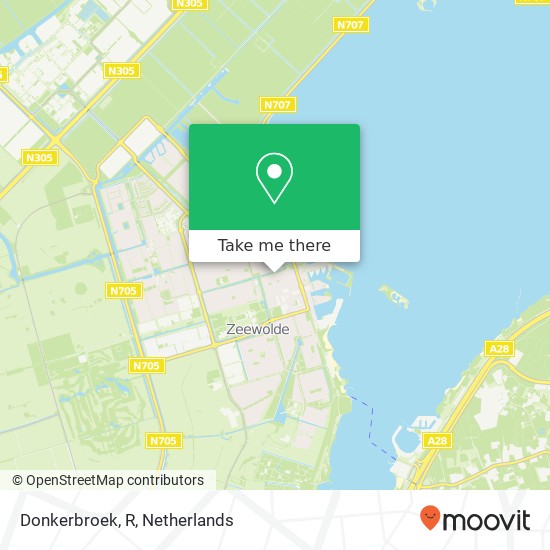 Donkerbroek, R map