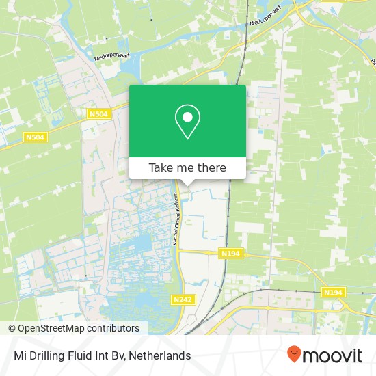 Mi Drilling Fluid Int Bv map