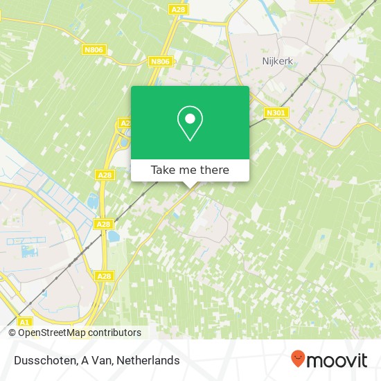 Dusschoten, A Van map