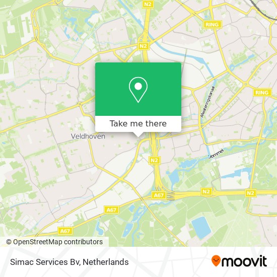 Simac Services Bv map