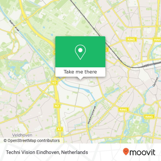 Techni Vision Eindhoven map