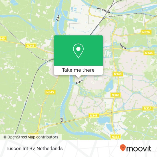 Tuscon Int Bv map