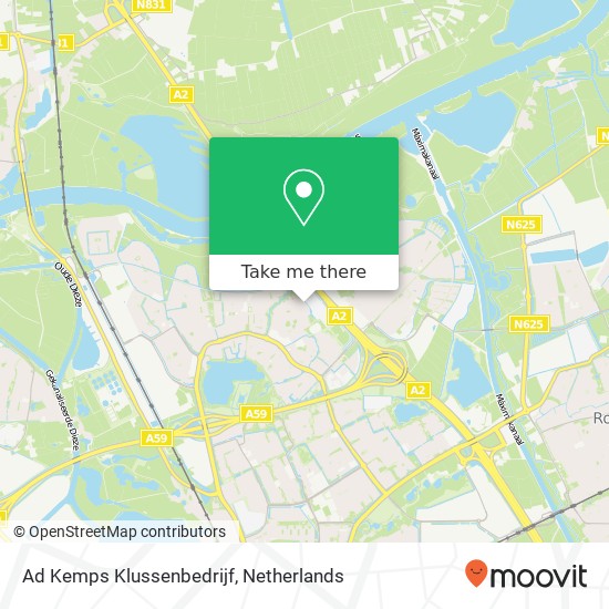 Ad Kemps Klussenbedrijf map