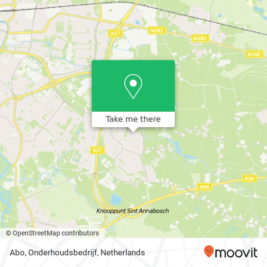 Abo, Onderhoudsbedrijf map